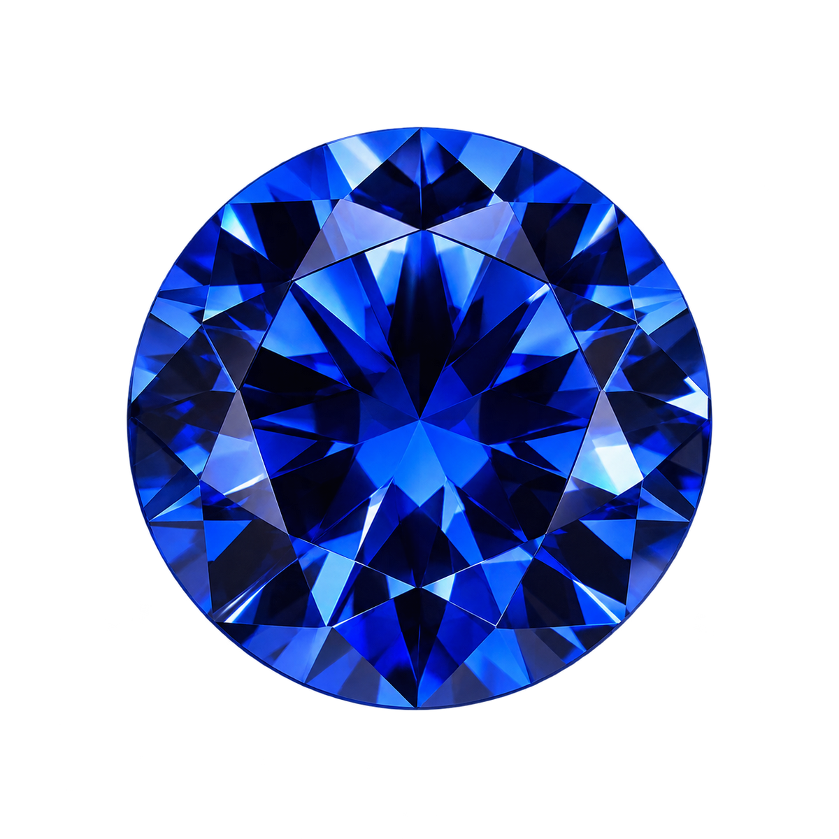 Sapphire product with background removed